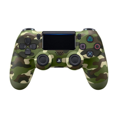 Джойстик геймпад DualShock 4 Green Camo бездротовий багатофункціональний контролер для PS4 камуфляж