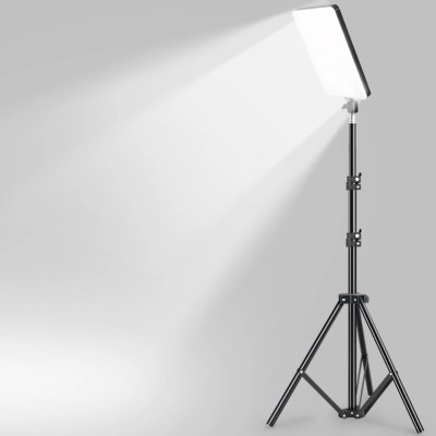 Світлодіодна прямокутна лампа LED Photography Fill Light 23х16см з пультом та штативом 2м для фото та відео