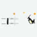 Вуличний прожектор Split solar Wall lamp NF 1725 ліхтар з датчиком руху і сонячною панеллю