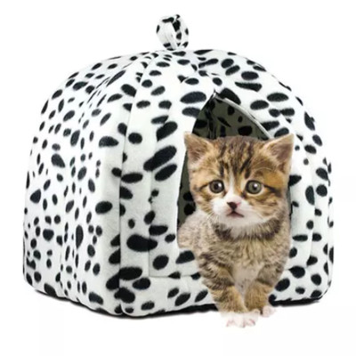 Переносний будиночок Pet Hut м'які лежаки для котів та собак будка для домашніх вихованців
