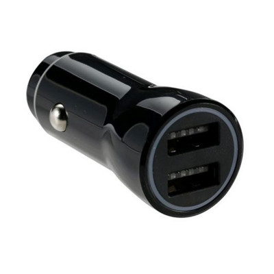 Автомобільний зарядний пристрій із швидкою зарядкою та 2 USB роз'ємами комплект з кабелем зарядки USB TypeС