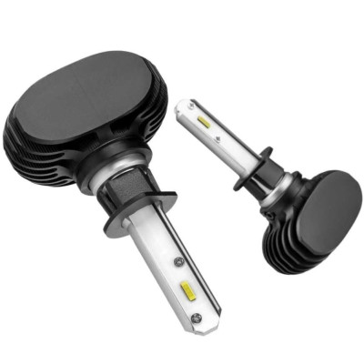 Автомобільні LED лампи для фар S1 H1 Комплект світлодіодні автолампи 2 шт