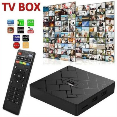 Приставка Android TV BOX HK1 MINI для телевізора з вайфаєм cмарт інтернет тв 4к (2/16)