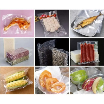 Гофровані пакети для вакууматора в рулоні для вакуумного пакувальника 25х500 см