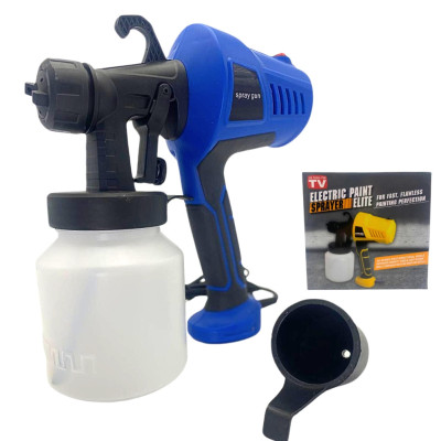 Краскопульт електричний Spray Gun пульверизатор 500Вт на 3 режими розпилення фарборозпилювач 800мл