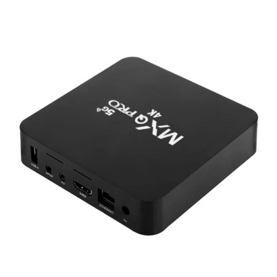 Смарт приставка TV Box MXQ 4k Pro 5G для телевізора з пультом медіаплеєр Android 4/64 GB