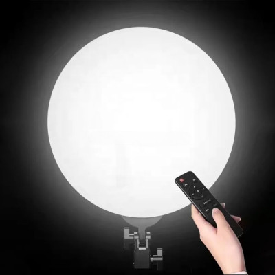 Кругла світлодіодна лампа 32 см Fill Light Circular M666 з пультом LED відеосвітло для фото та відеозйомки