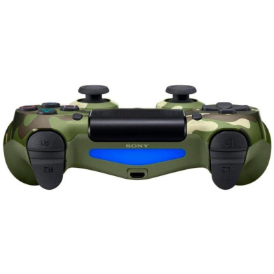 Джойстик геймпад DualShock 4 Green Camo бездротовий багатофункціональний контролер для PS4 камуфляж