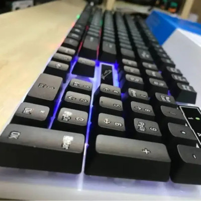 Ігрова клавіатура і мишка, що світиться, Gaming G21B ультратонка механічний ігровий набір