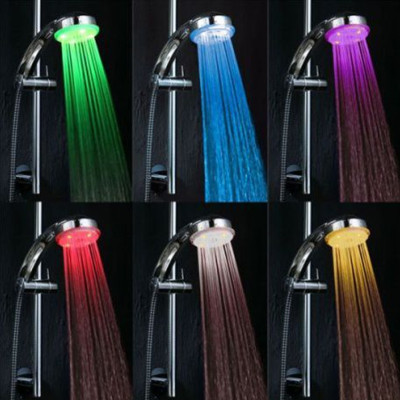 Душова лійка зі світлодіодним підсвічуванням led shower 7 Colors верхній душ для ванної кімнати світлодіодна насадка