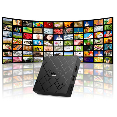 Приставка Android TV BOX HK1 MINI для телевізора з вайфаєм cмарт інтернет тв 4к (2/16)