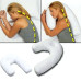 Подушка ортопедична на одну сторону Side Sleeper Pro White Подушки підкови для шиї і для сну на боці