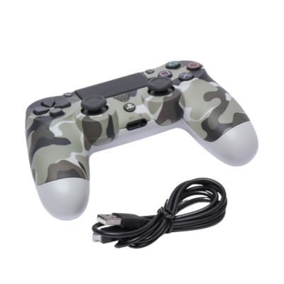 Джойстик геймпад для PS4 DualShock 4 Camo бездротовий багатофункціональний контролер світлий камуфляж