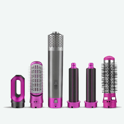Мультистайлер 5в1 фен щітка Hot Air Styler набір для укладання волосся фен з насадками
