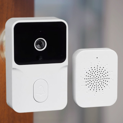 Бездротовий дверний дзвінок вічко з камерою WiFi Mini Doorbell M6 Розумний акумуляторний відеодзвінок для дому