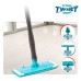 Швабра ледащо з автоматичним віджимом для швидкого прибирання Titan Twist Mop Диво швабра 360 Синя титан моп