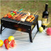 Мангал чемодан складний переносний BBQ розбірний портативний барбекю гриль з ґратами для пікніка 44х30х22см