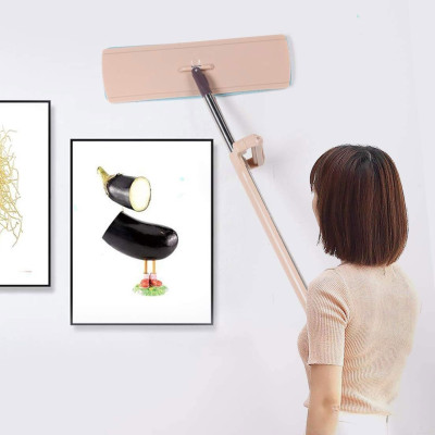 Швабра з автоматичним вертикальним віджимом Spin Mop 360 Чудо швабра з мікрофіброю для підлоги Бежева