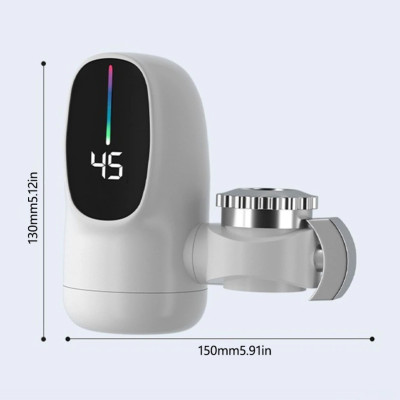 Проточний електричний водонагрівач з екраном Electric Water Heater насадка на кран для нагріву води