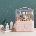 Органайзер для косметики Пилезахисний Водонепроникний Cosmetic Storage Box LD 288 Двох'ярусний бокс Рожевий