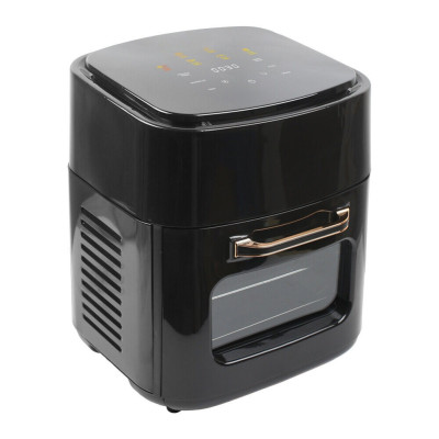 Безмасляна аерофритюрниця 3в1 гриль сушка для фруктів овочів 3500W мультипіч 15л Zepline ZP-111 Чорна