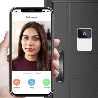 Бездротовий дверний дзвінок вічко з камерою WiFi Mini Doorbell M6 Розумний акумуляторний відеодзвінок для дому