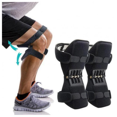 Колінний стабілізатор Підколінний біонічний Powerknee Nasus Sports для підтримки колінного суглоба 2 шт