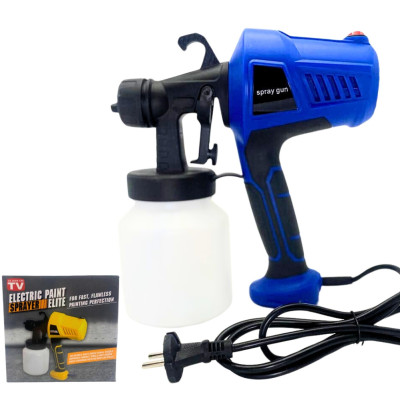 Краскопульт електричний Spray Gun пульверизатор 500Вт на 3 режими розпилення фарборозпилювач 800мл