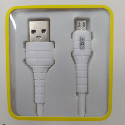 Мікро юсб S2 кабель для зарядки телефону і передачі даних mikro USB 3А провід зарядний 1м