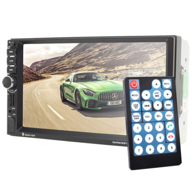 Автомагнітола 2din 7018G GPS Авто магнітола Автозвук з Bluetooth AUX USB FM AVI SD дисплей сенсор 7