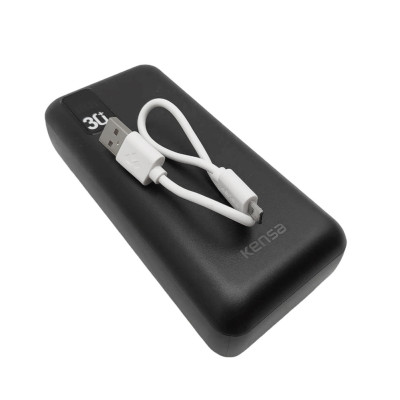 Портативний зарядний пристрій 30000 micro USB Type C повербанк на 30000mAh KENSA KP 52