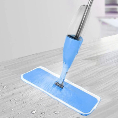 Швабра с распылителем Healthy spray mop Умная швабра лентяйка с микрофиброй 3 в 1