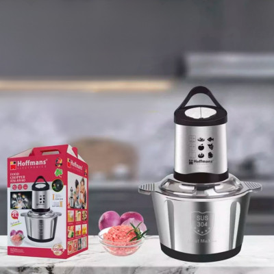 Измельчитель электрический Hoffmans Electronics НМ-8840 с металлической чашей 2л универсальный чоппер 1200Вт