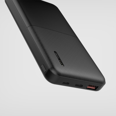 Power bank 10000 mAh LENYES зовнішній акумулятор універсальний зарядний пристрій повербанк тайп сі та юсб