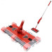 Електровіник швабра Swivel Sweeper G3 акумуляторний пилосос Свивел Свипер Red