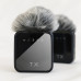 Бездротовий петличний мікрофон 2в1 F15-2 Wireless Microphone з ресивером Type-C Lightning та хутряним вітрозахистом для відеозйомк