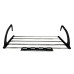 Складная сушилка для белья на балкон окно Folding Clothes Shelf Съемная сушка для одежды на батарею
