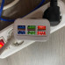 Мережевий адаптер живлення TRAVEL CHARGER швидка зарядка з підсвічуванням 3.1А на 6 usb