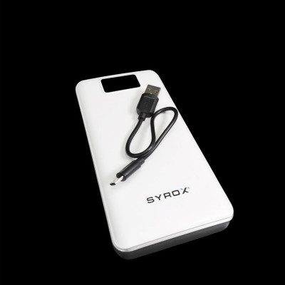 Повербанк 20000 mAh SYRОX PB107 Портативний зарядний пристрій для телефонів micro-USB та Type-C Power Bank