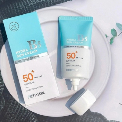 Крем сонцезахисний з ефектом відбілювання Prettyskin Hydra В5 Sun Cream SPF 50+
