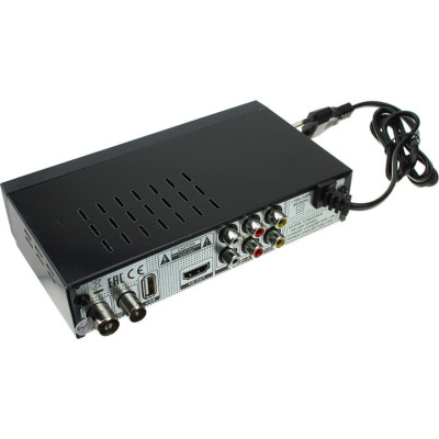 Цифрова приставка DVB-T2 з дисплеєм та пультом тюнер ресивер SKY BOX ZAR139 для телевізора