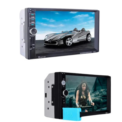 Автомагнітола 2din 7018B з пультом управління Авто магнітола з Bluetooth USB FM сенсорний дисплей 7 дюймів