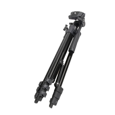 Штатив тринога для камери Tripod 3120A з кріпленням для телефону 102 см алюмінієвий з вбудованим рівнем