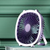 Портативний міні вентилятор з лампою Fill Light Fan акумуляторний охолоджувач від USB з підсвічуванням