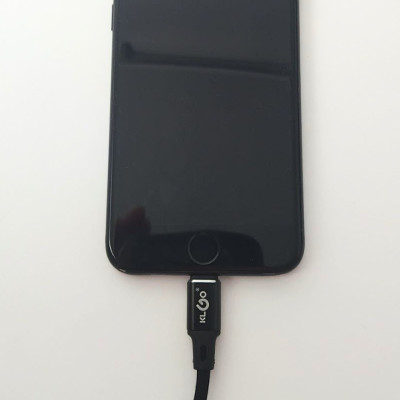 Лайтінг кабель S20 для зарядки айфону і передачі даних USB Lightning 2А провід зарядний 1м