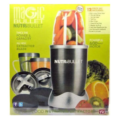 Блендер багатофункціональний Nutribullet Magic Bullet 600W харчовий екстрактор кухонні комбайни та подрібнювачі