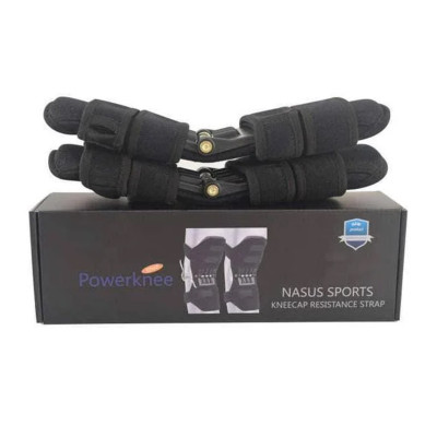 Колінний стабілізатор Підколінний біонічний Powerknee Nasus Sports для підтримки колінного суглоба 2 шт
