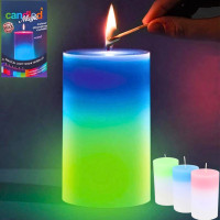 Воскова свічка з підсвічуванням світлодіодна хамелеон Candled Magic LED міняюча колір магічна декоративна