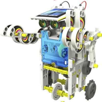 Робот конструктор Solar Robot 14 в 1 на солнечных батареях Детские конструкторы развивающие для мальчиков