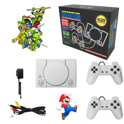 Ігрова приставка Dendy 620 вбудованих ретро ігор Mini TV Game Retro дитяча консоль 8 Біт Денді Ігрова приставка Dendy 620 вбудованих ретро ігор Mini TV Game Retro дитяча консоль 8 Біт Денді